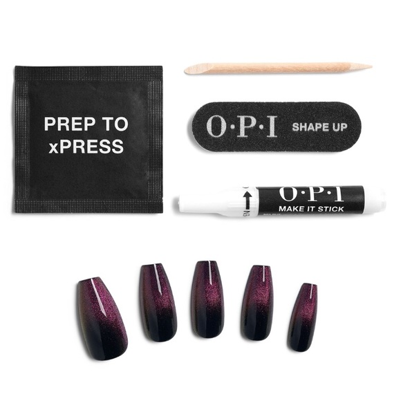 OPI xPRESS/ON Instant Gel-Like Manicure - Glass Slipper and Swipe Night🤩 - Picture 11 of 16